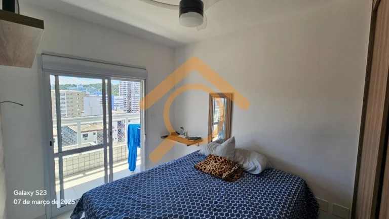 Imagem Apartamento à venda no Canto do Forte, Praia Grande-SP: 2 quartos, 1 suíte, 2 salas, 3 banheiros, 1 vaga, 85m². Venha conferir!