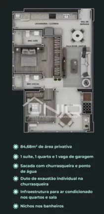 Imagem Apartamentos em Construção Centro Ed Turmalina Pato Branco