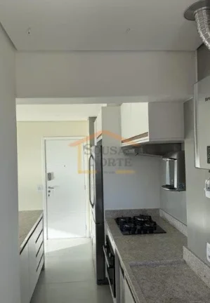 Imagem Apartamento com 64 m² de área útil, bem distribuídos, com varanda integrada à sala, proporciona...