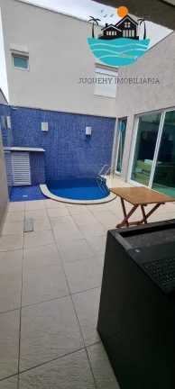 Imagem Aluguel Temporada Juquehy, 4 suítes, piscina, churrasqueira, max 14 pessoas a 250 metros da praia | Juquehy Imobiliária