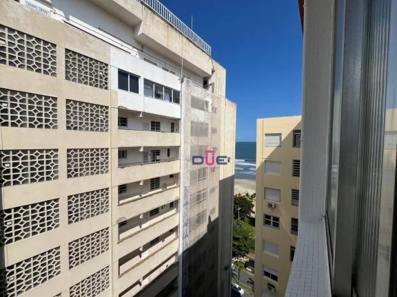 Imagem Apartamento com 1 dormitório à venda, 57 m² por R$ 390.000 - Boqueirão - Santos/SP