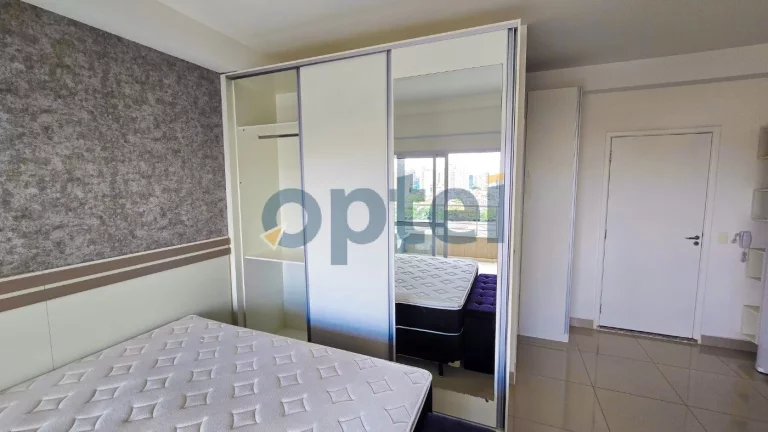 Imagem Loft de 37m2 com 1 dormitório para alugar no Marco Zero Mix Residence na Avenida Kennedy 1230- Jardim do Mar