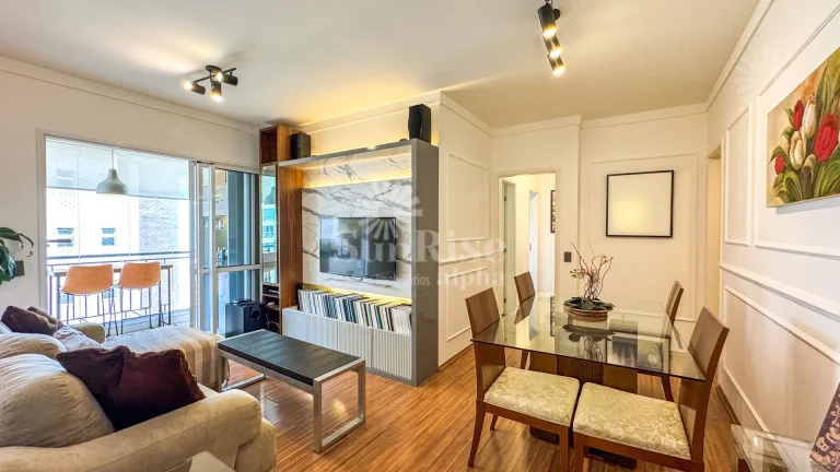 Imagem Apartamento Mobiliado para alugar em Alphaville com 3 quartos e 2 vagas - 84 m² R$8.435,00 pacote - Jardins de Monet - Barueri/SP