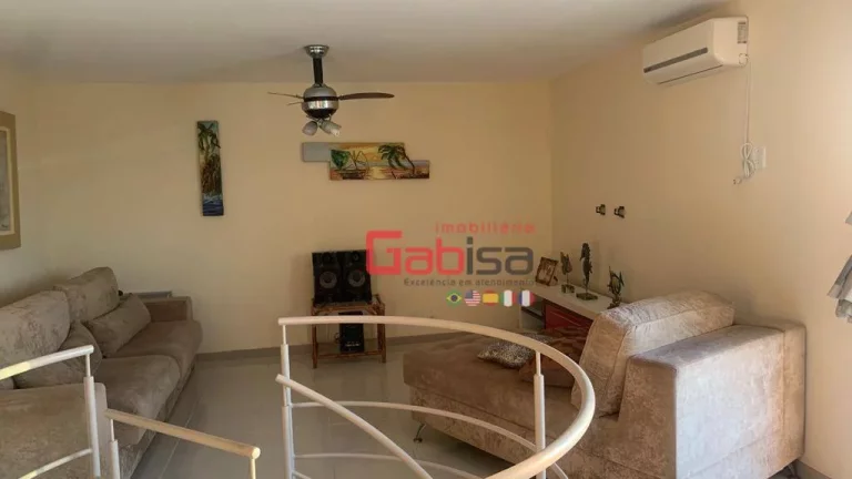 Imagem Cobertura com 3 dormitórios à venda, 130 m² por R$ 780.000,00 - Braga - Cabo Frio/RJ