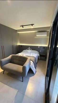 Imagem Flat disponível para locação no Is Moema Condomínio, com 25m² e 1 dormitório