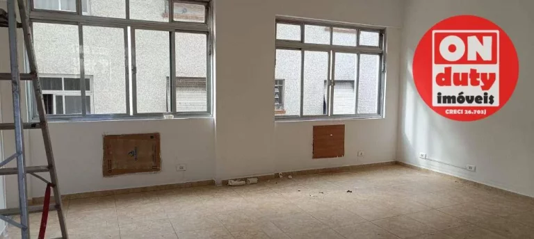 Imagem Sala para alugar, 43 m² por R$ 1.900,00/mês - Boqueirão - Santos/SP