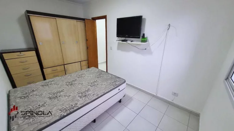 Imagem Apartamento com 1 dormitório à venda, 49 m² por R$ 350.000,00 - Tupi - Praia Grande/SP