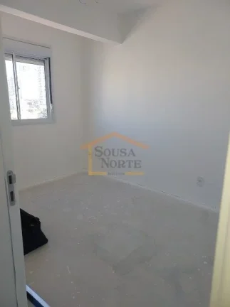 Imagem Apartamento novo, com 2 dormitórios, 1 banheiro, 1 vaga de garagem e 51m² de área útil. Os cômo...