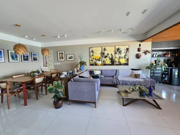 Imagem Apartamento de Luxo à Venda | Vista Mar 180º | 3 Suítes + Escritório |? Patamares Colina A
