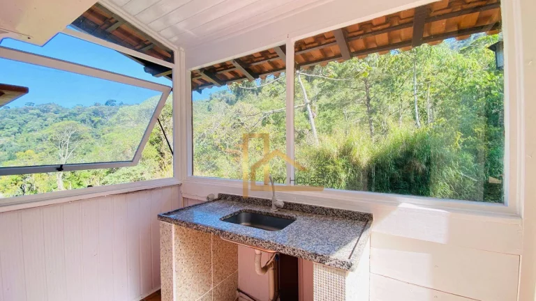 Imagem Casa quarto e sala para locação, 47 m² por R$ 1.500/mês - Parque do Ingá - Teresópolis/RJ