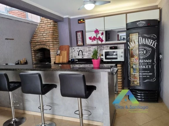 Imagem Santo André Lindo sobrado designer moderno, espaço gourmet, com excelente localização e valor.