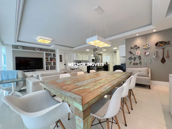 Imagem Apartamento mobiliado á venda com 3 suítes, 2 vagas de garagem localizado em Balneário Camboriú