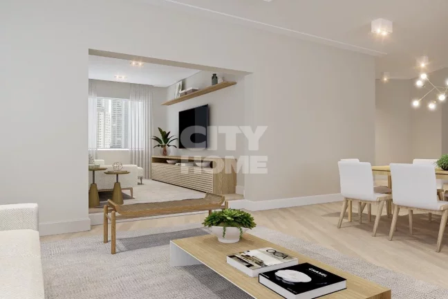 Imagem O imóvel todo reformado em estilo clássico pela Loft e com robustos 306m² com certeza está entre...