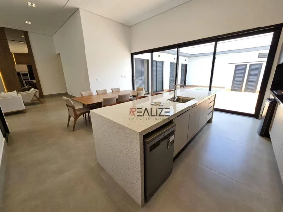 Imagem Casa com mobília de luxo e 3 suítes à venda, 200 m² por R$ 2.290.000 - Condomínio Dona Maria José - Indaiatuba/SP