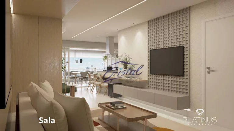 Imagem Apartamentos com 3 suítes FRENTE PARA O MAR no Canto do Forte - Praia Grande