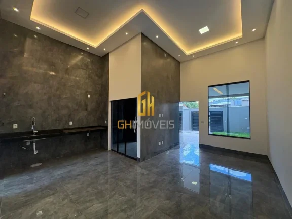 Imagem Casa com 3 quartos no American Park, em terreno com 180m² com 126m² de área construída possui:

...