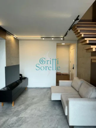 Imagem Apartamento Duplex para alugar, Mobiliado na Vila Olímpia - Sâo Paulo/SP.