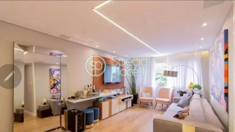 Imagem Apartamento com 110m² em Moema Índios. Totalmente reformado, elétrica, hidráulica, gesso , ilumi...