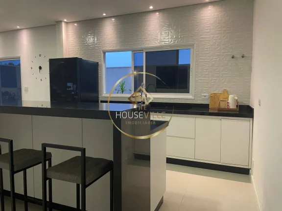 Imagem Casa Sobrado, 3 Dormitórios ( 1Suíte), 2 vagas, Condomínio Parahyba Sjc