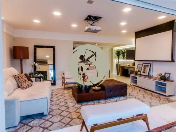 Imagem OPORTUNIDADE DE APARTAMENTO DE ALTO PADRÃO NO GONZAGA SALA PARA 3 AMBIENTES COM DECORAÇÃO EM GESS...