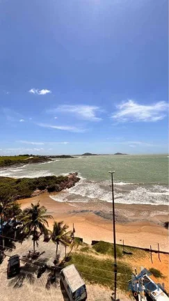Imagem Apartamento com 3 Quartos p/ Locação Anual de Frente p/ Mar na Praia da Cerca - Guarapari/ES