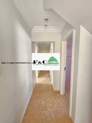 Imagem Casa em Condomínio para Locação em Limeira, Portal das Rosas, 3 dormitórios, 1 suíte, 2 banheiros, 3 vagas