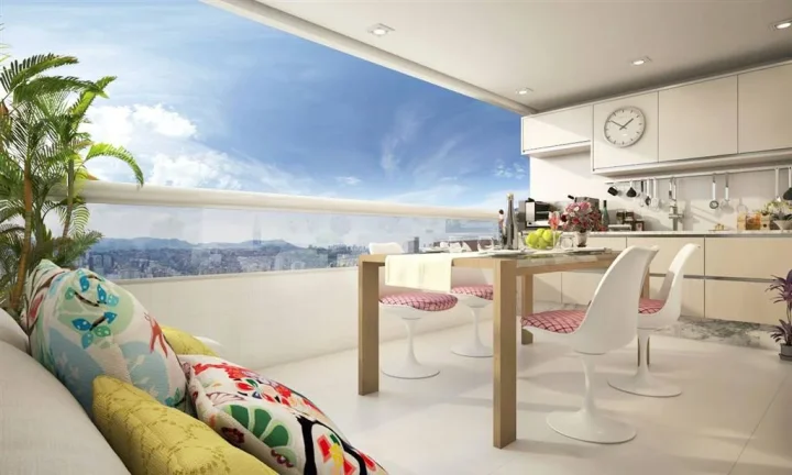 Imagem APARTAMENTO COM 119 m² - AVIAÇÃO - PRAIA GRANDE SP
