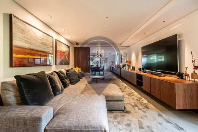 Imagem Luxuosa mansão de 4 quartos, 4 suítes e 8 salas no Alto de Pinheiros, São Paulo-SP - Imperdível!