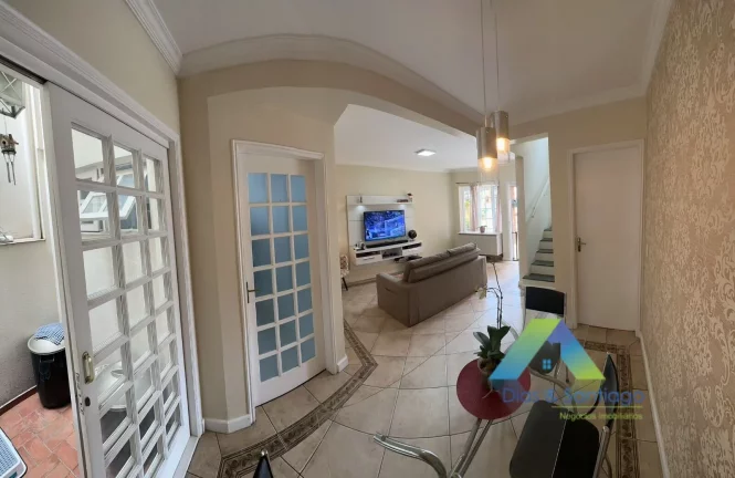 Imagem Lindo sobrado em condominio fechado com 129m² por R$640 mil