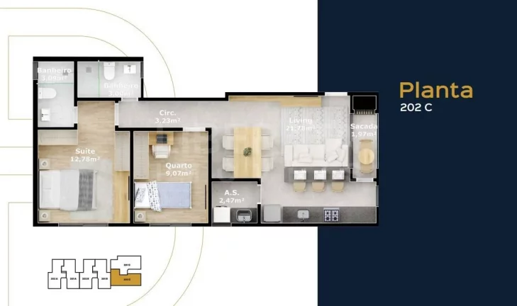 Imagem Residencial Privilege na Meia Praia, Navegantes, SC
