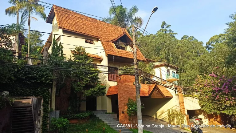 Imagem Casa com 4 dorm à venda, 418 m² por R$1.375.000 - Granja Viana - Cotia/SP