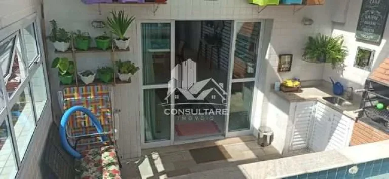 Imagem Cobertura c/ 3 dorms, Santos - R$ 1.21 mi, Cod 7999 OEA