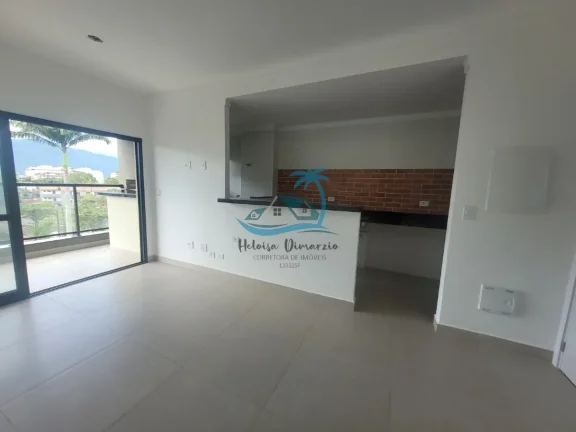 Imagem Apartamento novo com 2 dormitórios, 3 banheiros e 2 vagas a venda em Ubatuba - Itaguá.