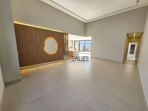 Imagem Casa térrea com 3 suíte e escritório à venda, 227 m² por R$ 1.820.000 - Condomínio em Indaiatuba/SP