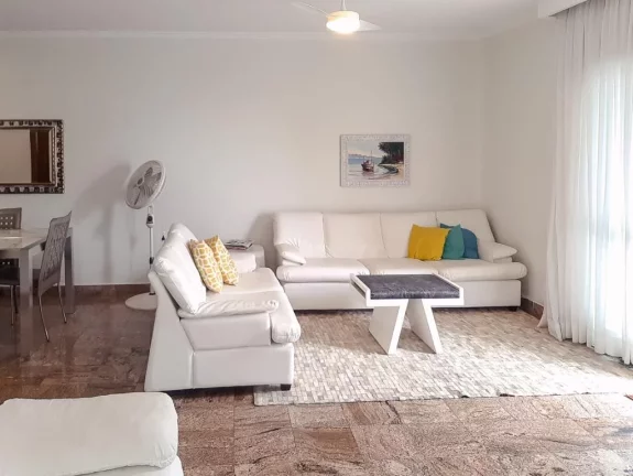 Imagem Apartamento com 3 dormitórios à venda, 130 m² por R$ 590.000,00 - Enseada - Guarujá/SP