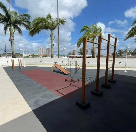 Imagem Apartamento a 190m da praia com projetados e varandas / sacadas com vista definitiva para o mar da praia de Ponta de Campina - AP2178