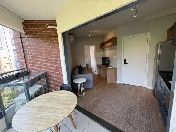 Imagem Apartamento para Venda em São Paulo, Pinheiros, 1 dormitório, 1 banheiro, 1 vaga