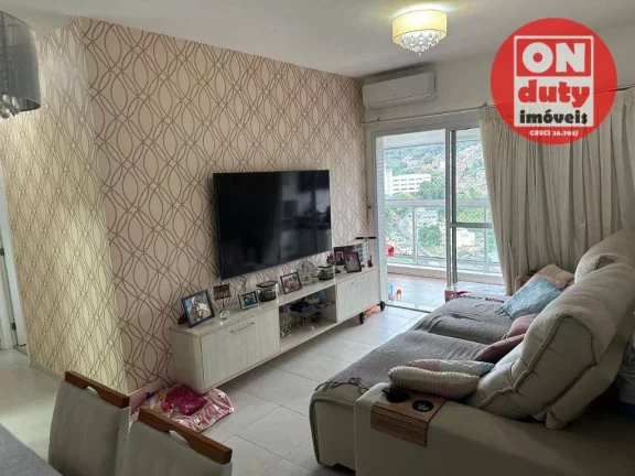 Imagem Apartamento com 2 dormitórios à venda, 77 m² por R$ 810.000,00 - José Menino - Santos/SP