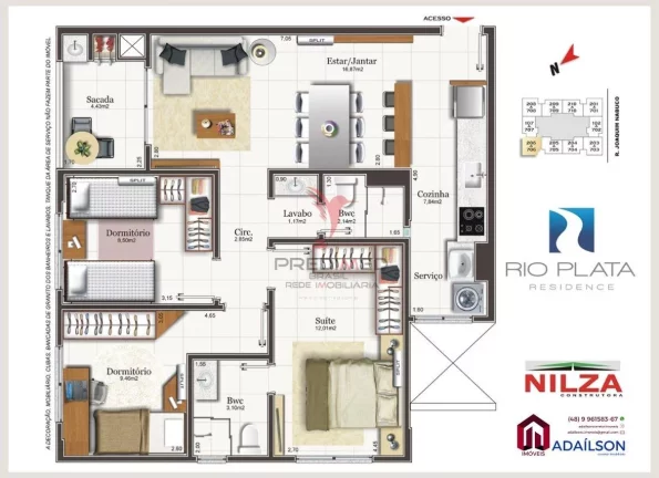 Imagem Residencial Rio Plata Bairro CAPOEIRAS FLORIANOPOLIS SC