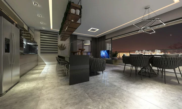 Imagem Apartamento com 4 dormitórios à venda sendo 4 suítes, 319.8 m² por - R$ 16.320.000,00 - Praia Brava - Itajaí/SC