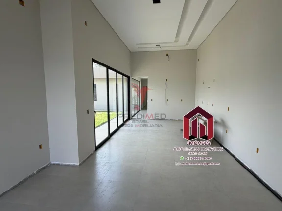 Imagem Linda casa moderna com 3 suítes e área gourmet – São José/SC - Brasil