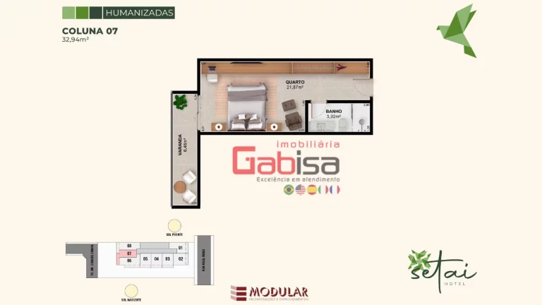 Imagem Hotel com 1 dormitório à venda, 32 m² por R$ 395.000,00 - Centro - Cabo Frio/RJ
