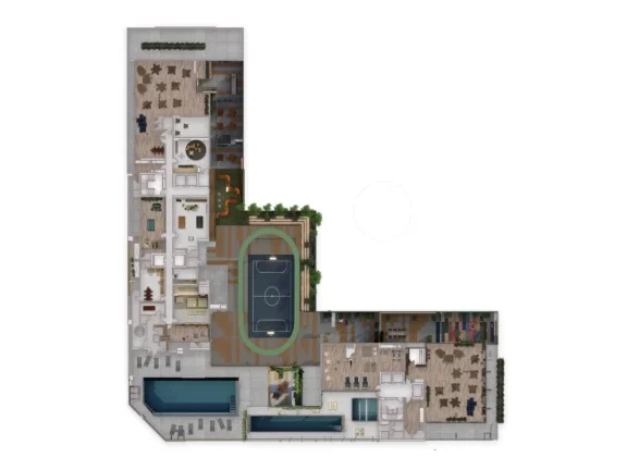 Imagem APARTAMENTO COM 111.21 m² - FORTE - PRAIA GRANDE SP