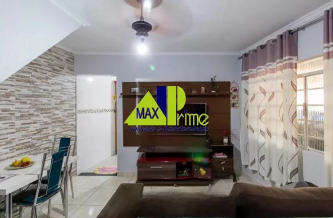 Imagem SOBRADO FRONTAL/85M²/02 DORMITÓRIOS/01 WC/02 VAGAS/QUINTAL/CHURRASQUEIRA