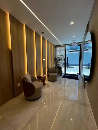 Imagem Apartamento quadra mar mobiliado com 2 suítes e 1 vaga de garagem - Gravatá em Navegantes/SC