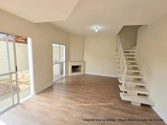 Imagem Casa com 3 dormitórios para alugar, 90 m² R$4.000 - Granja Viana - Cotia/SP