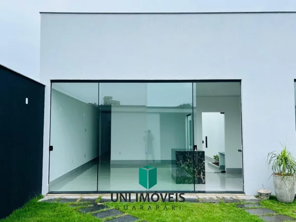 Imagem Casa nova com fino acabamento , 3 quartos/1 suíte, 2 vagas, aceita Financiamento bancário