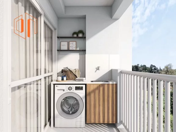 Imagem Apartamento para Venda em Pinhais, Jardim Amélia, 2 dormitórios, 1 banheiro, 1 vaga