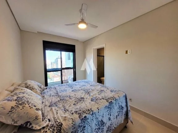 Imagem Apartamento porteira fechada no Bairro da Aparecida com 2 quartos, sendo 1 suíte e andar alto!