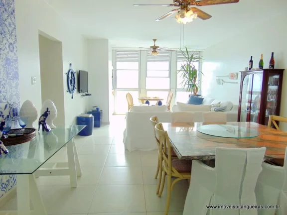 Imagem Pitangueiras - Excelente apartamento - Vista espetacular da Praia - Localização privilegiada - 01 vaga de garagem.